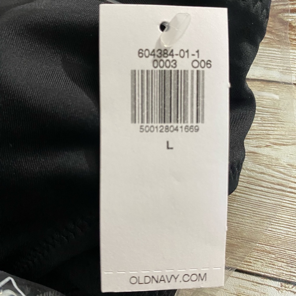 🆕 Old Navy Women’s Matte Longline Scoop Neck Swim Top Wide Strap Black L 12-14 - Picture 12 of 16